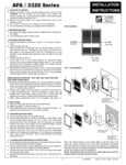 T3320 Series Instruction Sheet