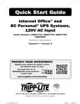 TrippLite Quick Start Guide Internet UPS TrippLite Quick Start Guide Internet UPS