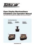 Turbo Air TIOM_HC Display Merchandisers Manual