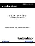 Turbofan E20M Series Manual
