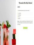 Twisted Alchemy Watermelon Mint Mojito Mocktail