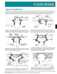 Josam Typical Floor Drain Installations Josam Typical Floor Drain Installations
