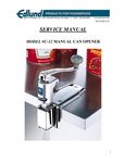 Edlund U12 Manual Edlund U12 Manual