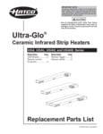 Hatco Glo-Ray Replacement Parts List