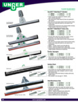 Unger Floor Squeegees Catalog