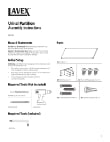 Urinal Restroom Partitions Use and Care Guide
