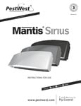 PestWest Instructions USA Mantis Sirius I4U_2023 (894125000373, 894125000374, 894125000375) PestWest Instructions USA Mantis Sirius I4U_2023 (894125000373, 894125000374, 894125000375)