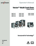 Alto-Shaam Vector Wide Series Simple Manual Alto-Shaam Vector Wide Series Simple Manual
