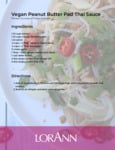Vegan Peanut Butter Pad Thai Sauce