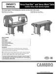 User Manual_Versa Food Bars_Cambro