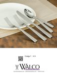 Walco Vestige Flatware 935VES06 Salad Fork Sell Sheet Walco Vestige Flatware 935VES06 Salad Fork Sell Sheet