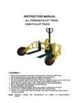 Vestil All Terrain Pallet Truck Manual Vestil All Terrain Pallet Truck Manual