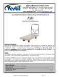 Vestil ASD Manual