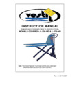 Vestil L-220-HD_L-270-HD Tote Lift Manual