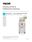 VHG-A Series Fryer Manual F47679 (03-20)