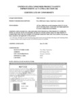 Virco 2000 Series CPSIA Certificate Virco 2000 Series CPSIA Certificate