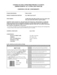 Virco 9000 Series CPSIA Certificate