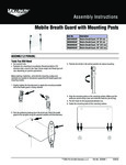 Vollrath Mount Posts Mobile Breath Guard Assembly Instructions.pdf