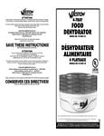 Weston 75-0601-W 4-Tier Food Dehydrator