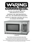 Waring WMO120 Manual