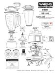 BB185, BB185S, NDG185 Parts Diagram (Former Versions)