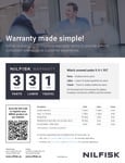NIL200 warranty flyer