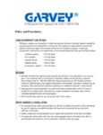 Garvey Warranty Garvey Warranty