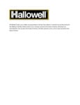 Hallowell General Warranty
