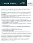 Imperia 24 Month Warranty
