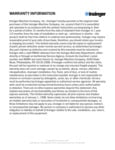 Insinger_Warranty Information 2025 Insinger_Warranty Information 2025