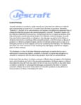 Jescraft Warranty
