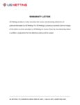 US Netting Warranty Letter