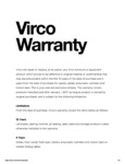 Virco Warranty (1)