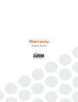 Zumex Spare Parts Warranty Zumex Spare Parts Warranty