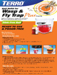 Wasp & Fly Trap Plus Fruit Fly - Refill Instructions Wasp & Fly Trap Plus Fruit Fly - Refill Instructions
