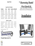 Wheel Handle Kitsbooklet.2019 Instructions Wheel Handle Kitsbooklet.2019 Instructions