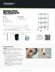 Regency Spec Line Wire Shelving Assembly Instructions