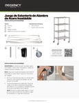 Regency Spec Line Wire Shelving Spanish Manual