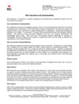 Witt Industries Sustainability Statement Witt Industries Sustainability Statement