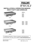 Wolf AGM & ASA Series Manual