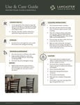 Wooden Frame Chairs and Barstools Guide