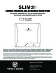 World Dryer L-Series Installation Instructions