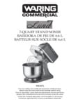 Luna 7-Quart Mixer Manual Luna 7-Quart Mixer Manual