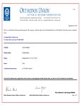 Wuthrich Clarified Butter Cert 