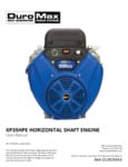 DuroMax XP35HPE Manual DuroMax XP35HPE Manual