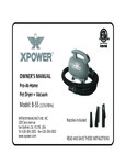 XPOWER B-55 Owners Manual XPOWER B-55 Owners Manual