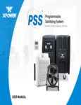 XPOWER Programmable Sanitizing System Owner's Manual XPOWER Programmable Sanitizing System Owner's Manual