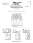 Zoeller Model 137 Sump Pump Replacement Parts List