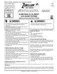 Zoeller Oil Guard System Alarm Manual Zoeller Oil Guard System Alarm Manual