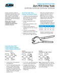 Zurn QCRT_CM Instructions Zurn QCRT_CM Instructions